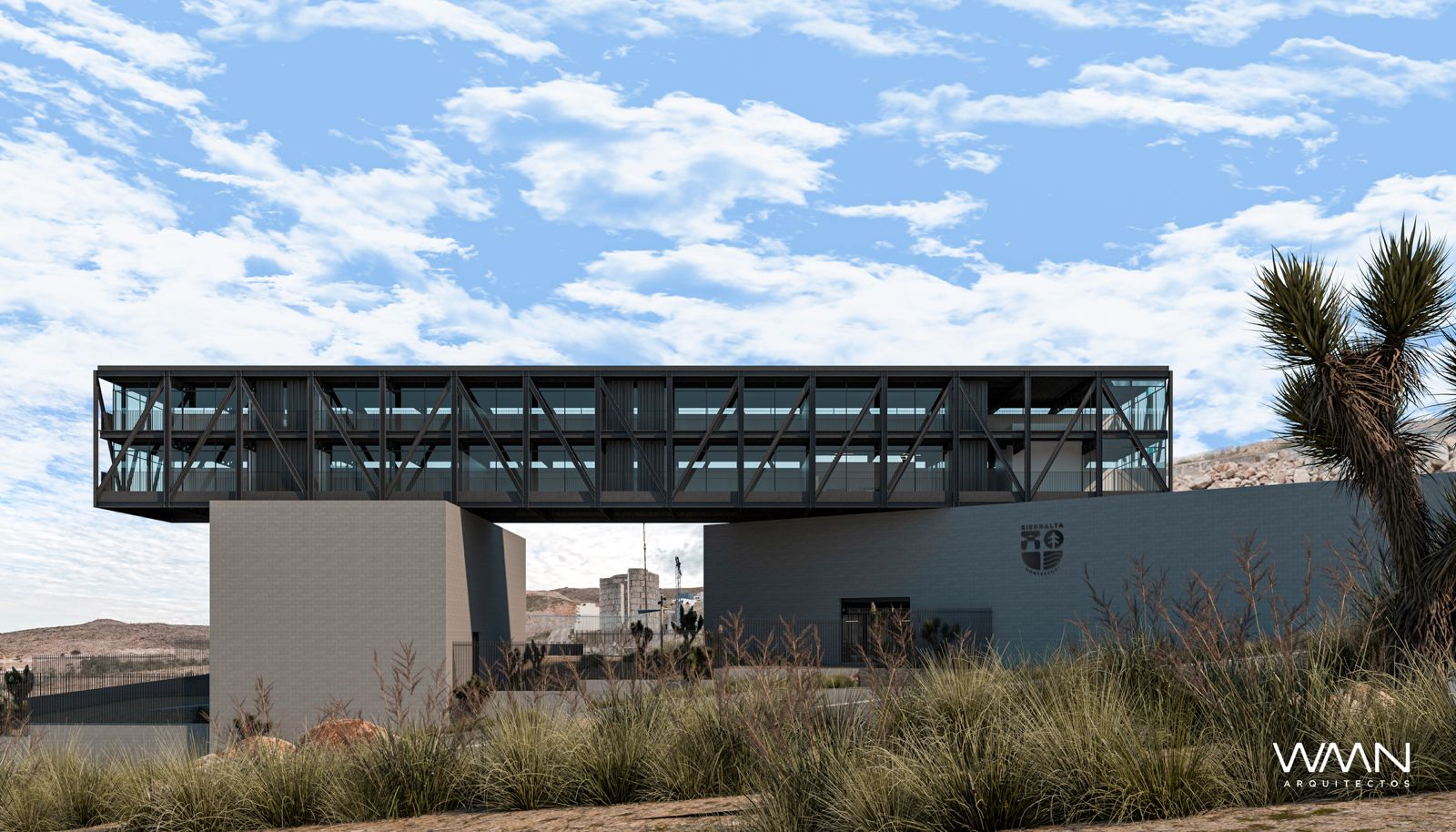 Vista 1 del proyecto de construcción de Montalba Colegio Montessori
